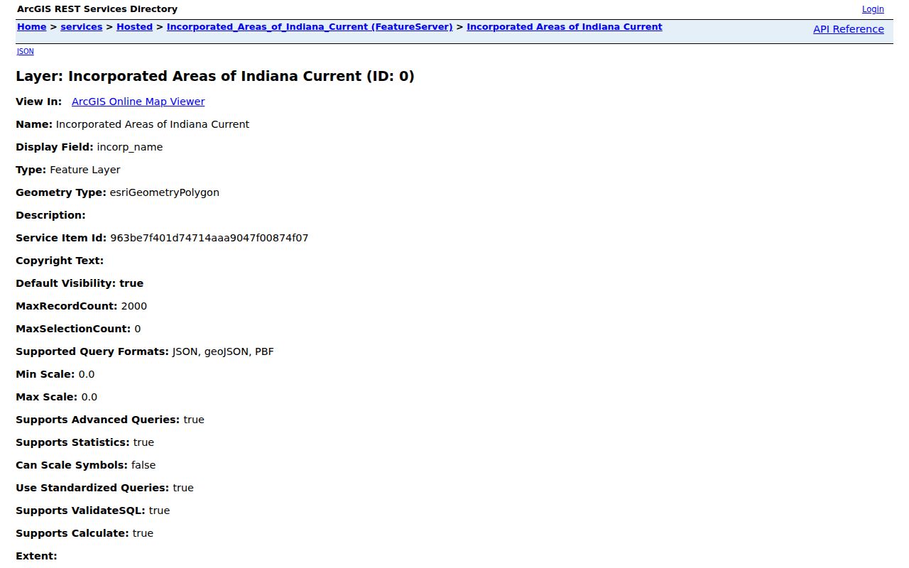 Delaware County court docket city population layer